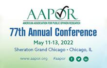 AAPOR 2022 Conference logo
